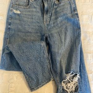 American eagle mom jeans